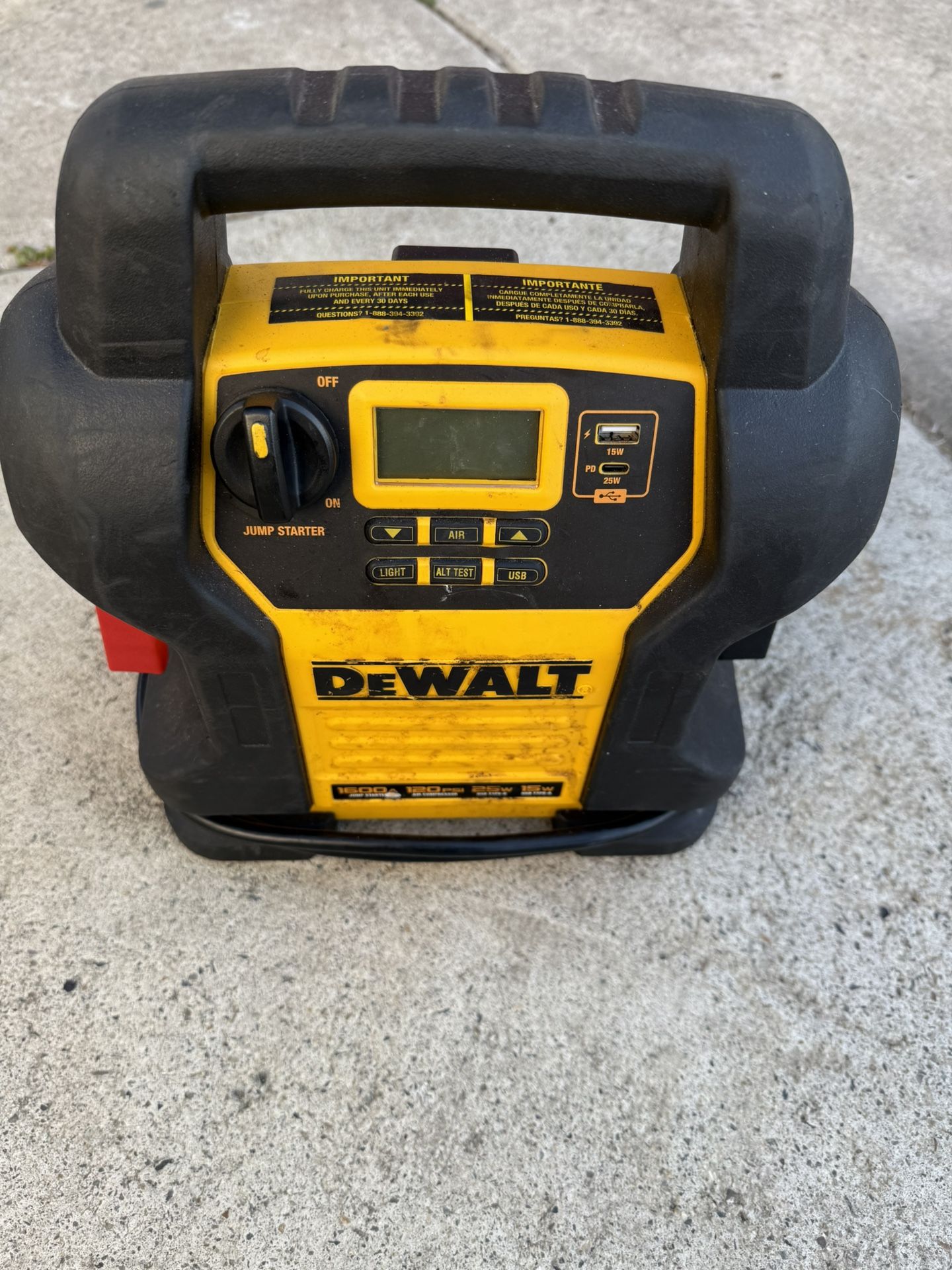 Dewalt Jump Starter With Air Compressor