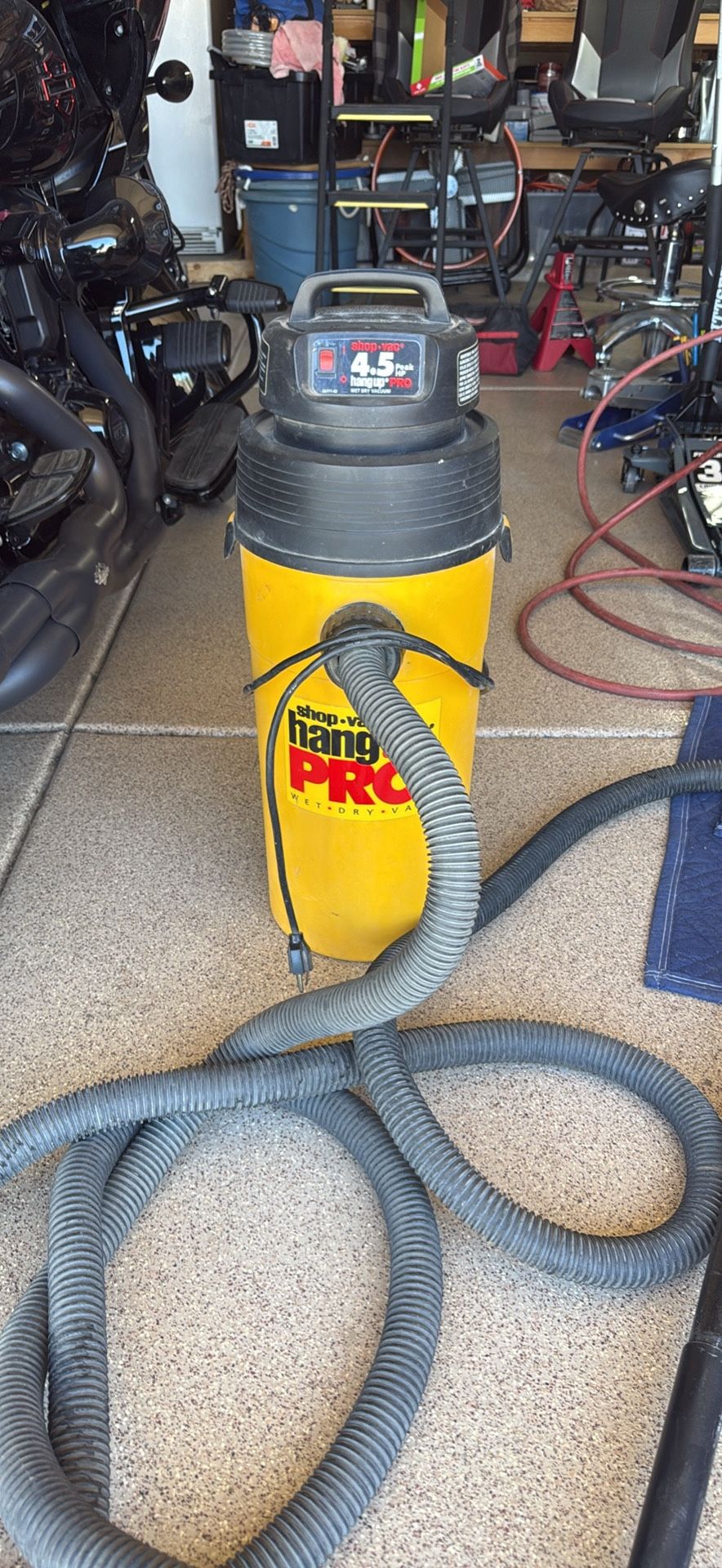 Shop-Vac Hang Up Pro Wet/Dry Vacuum — 5 Gallon, 4.5 hp