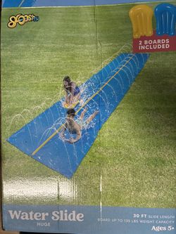 30 Foot Slide With Two Boards Included