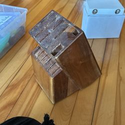 Knife Wood Block