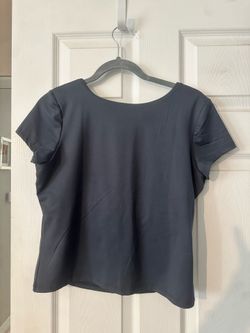 Cotton on navy grey top