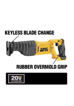 Low Cost. DEWALT 20-Volt MAX Lithium-Ion Cordless Reciprocating Saw (Tool-Only) Sawzall brand new. Never used. See my profile for more tools.
