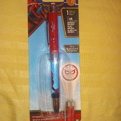 MARVEL SPIDER-MAN PEN WITH LIGHT