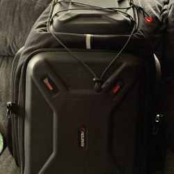 Camera Backpack Drone Large DSLR/SLR Mirrorless Camera Bag Photography Waterproof Rain Cover Hardshell with Laptop Compartment Tripod Holder  Professi