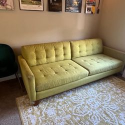 Green couch