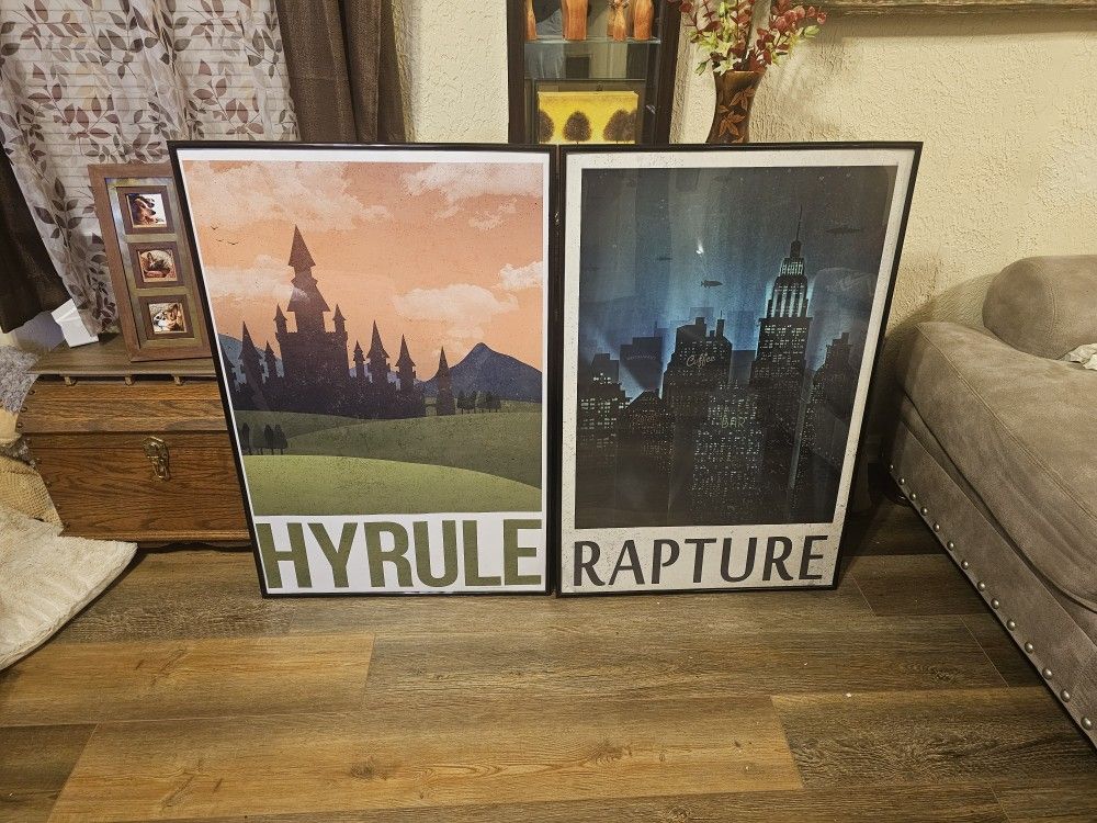 Video Game Framed Posters