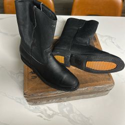 Black Boots Size 11…Botas Negras Talla 11US. 30 MÉX 