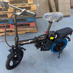 Brand New Folding Electric Bike, 48V 10Ah Removable Battery, 14" Ebike, Electric Bike