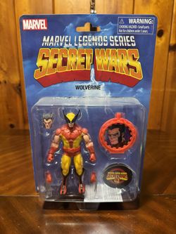 Marvel Legends Series Secret Wars Wolverine Action Figure BRAND NEW