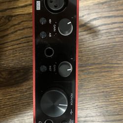 Focusrite scarlett solo 3rd gen Audio Interface 