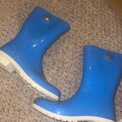 Ugg Rain Boots (blue) Size 7