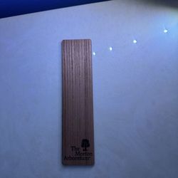 The Morton Arboretum Wooden Bookmark