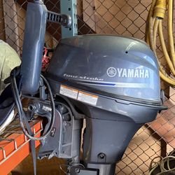 Yamaha 9.9 hp outboard motor
