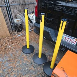 Stanchion Barriers Retractable