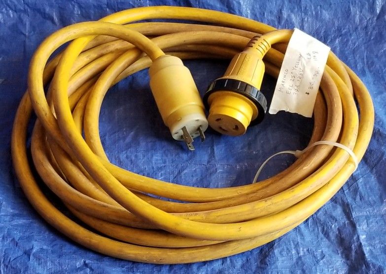Marinco Eel 25 ft Yellow