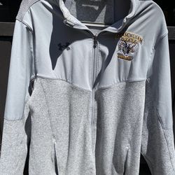 Gray under armor Framingham State football coaches jacket