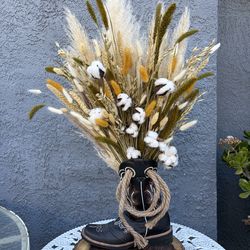 Cowboy boot flower arrangement