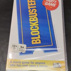 Blockbuster Party Game Movie Trivia Board Game Night, VHS Case
