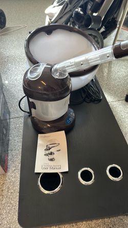 Face and hair steamer