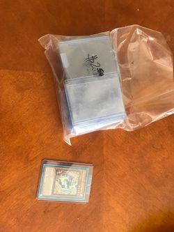 Sleeves for cards ( card not included)