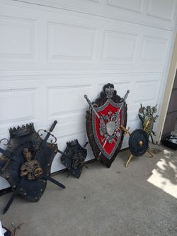 Vintage Coat Of Arms Large Wall Hanging Take it all for everything