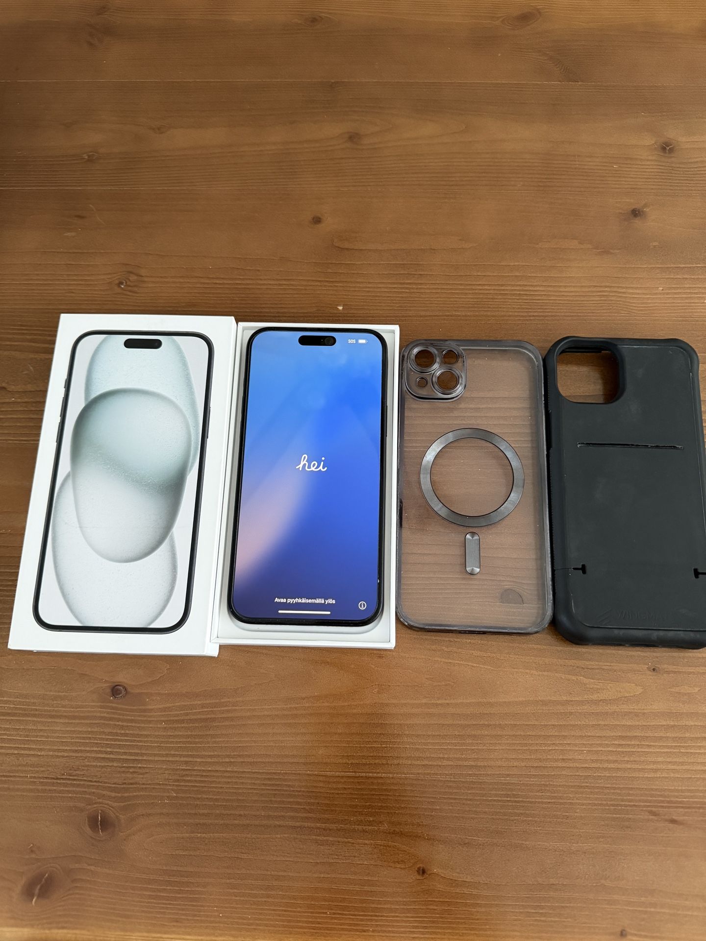 Apple iPhone 15 Plus 128 GB Black UNLOCKED!