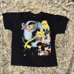 sailor moon vintage tee