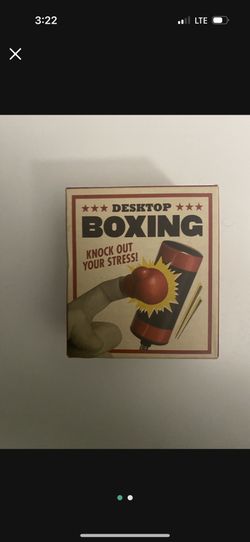 Desktop Boxing Stress Relief Gift Idea