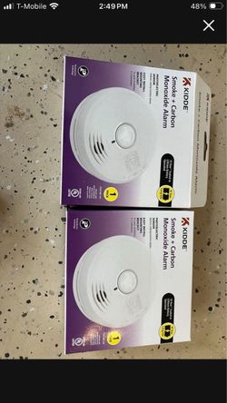 Brand new smoke and carbon monoxide detectors