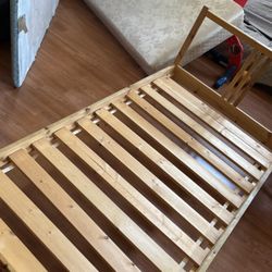 FREE! Twin Size Bed And Frame