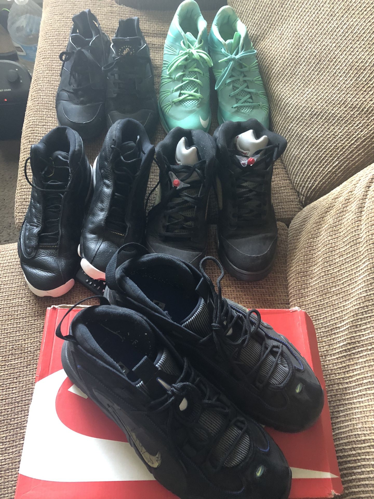 Jordan Nike LeBron sizes 13-14, Take all of them for $50 or $15 each