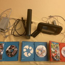Wii U + Controllers + Games