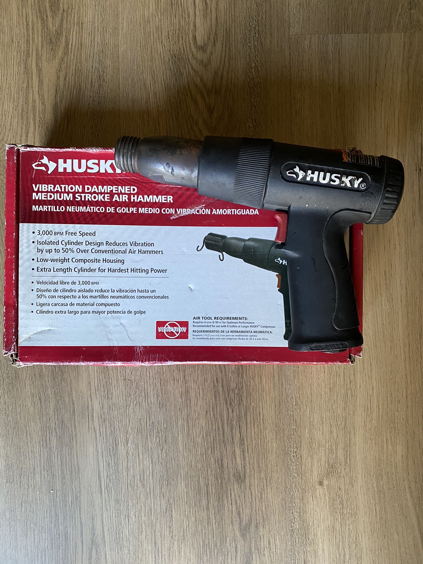 Husky Air Hammer Drill