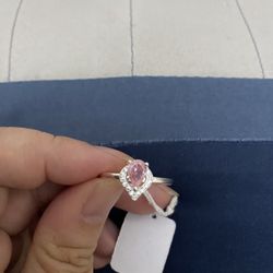 Real 925 Sterling Silver Wedding Ring Size 9