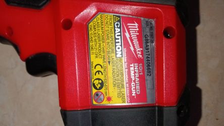 Infrared temp gun