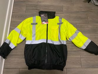 Large men Safety jacket new with tags