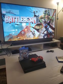 PS4 Pro 1tb 4k + game + 1 controller