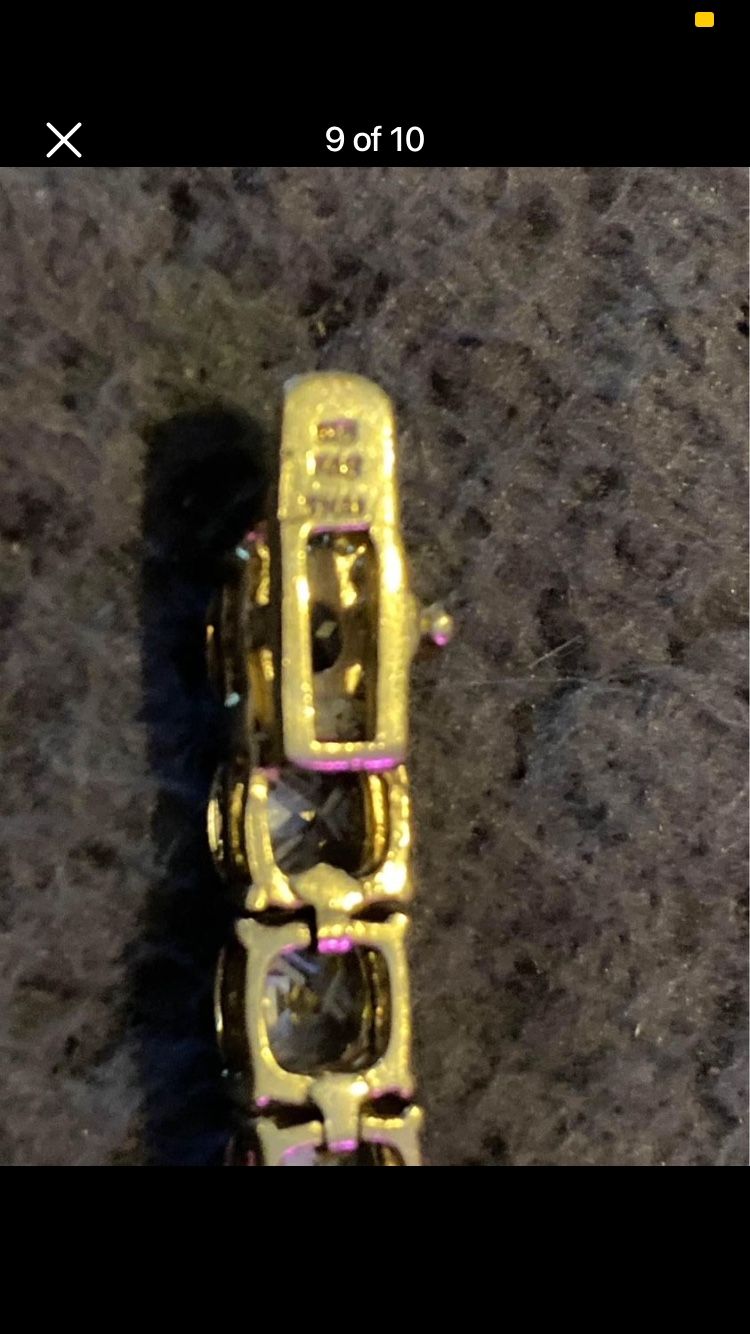 18 Kt Gold 3.5 Ct 35 Ct Diamond Bracelet