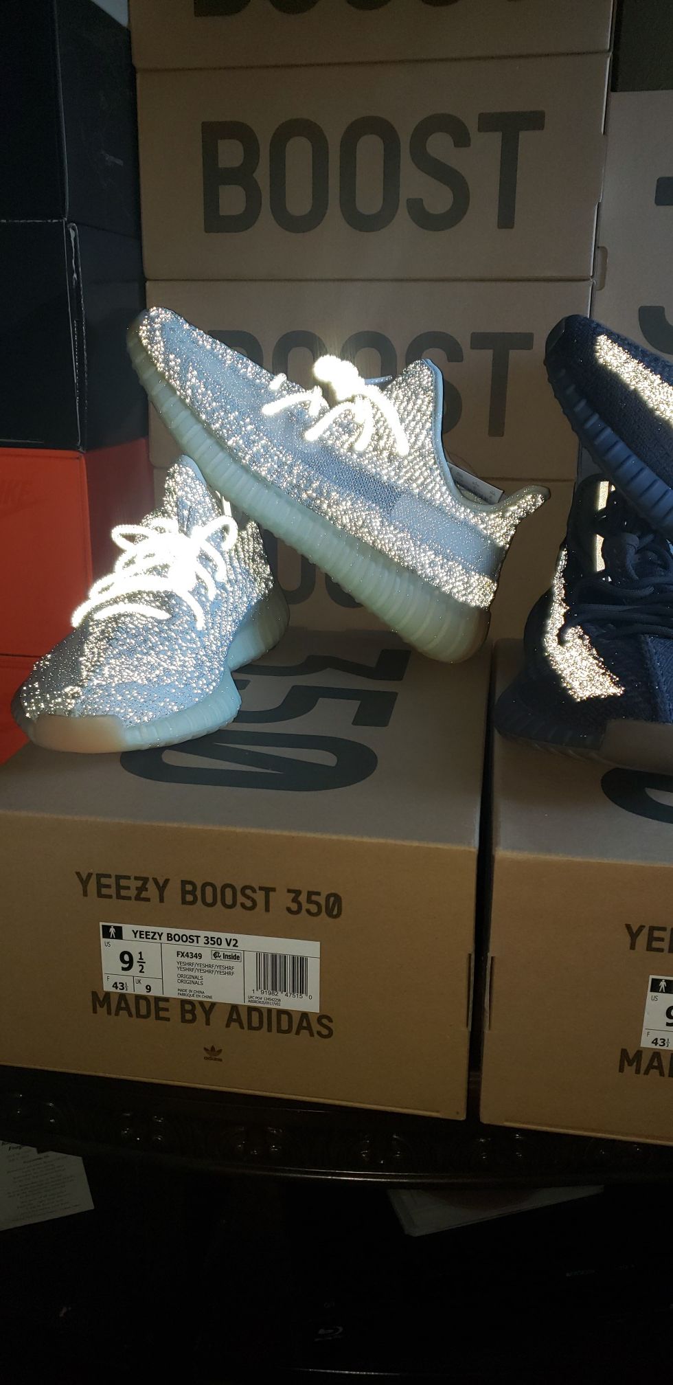 Adidas yeezy boost 350 V2 yeshaya Reflective! Deadstock! Nike