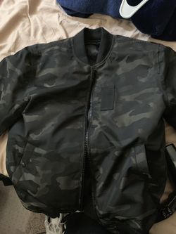 Bomber jacket reversible