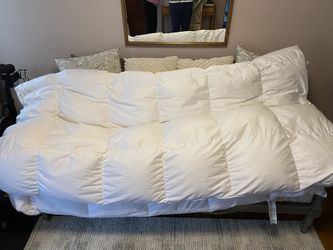 Charter Club White Down Comforter Medium Weight - King