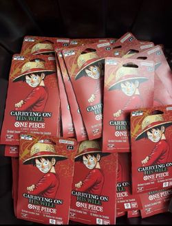 OP13 Sleeves carrying on his will one piece 13 sleeves