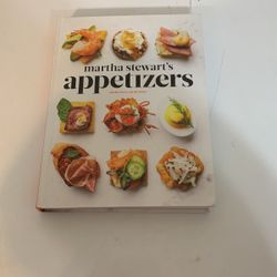 MARTHA STEWARTS APPETIZERS COOK BOOK