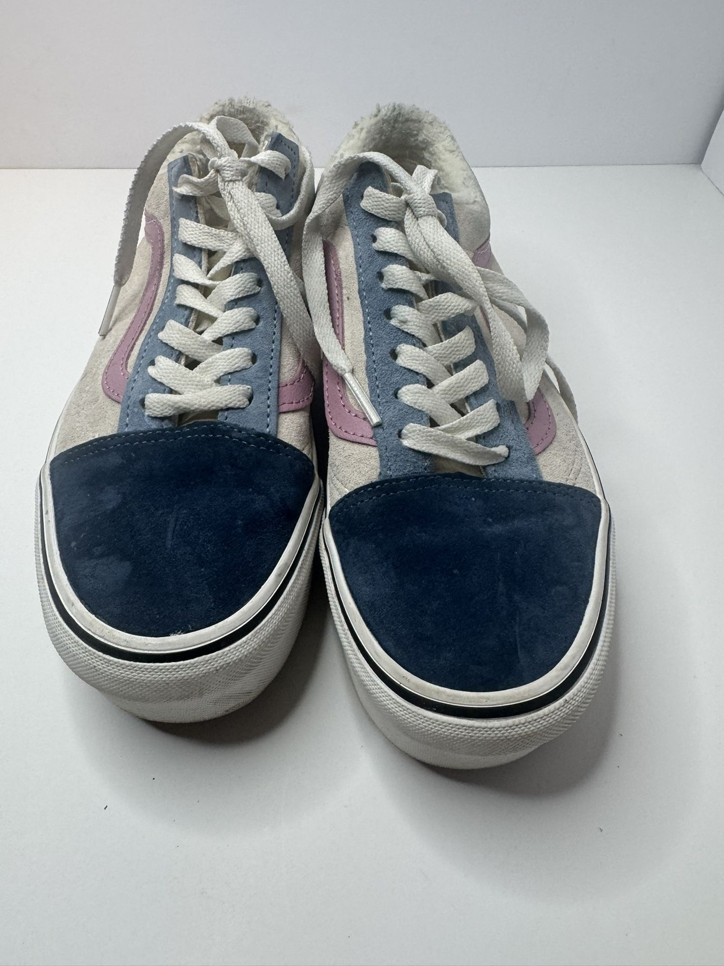 VANS Old Skool Stac Pig Suede Sherpa Sneakers Size 6
