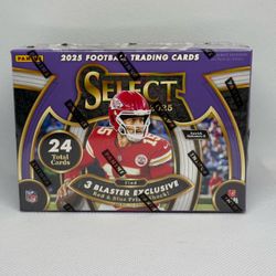 2025 Panini Select NFL Football Blaster Box