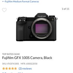 Fuji Film Gfx 100s Brand New In Box $3500 Obo