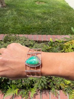 Authentic Arizona turquoise Cuff