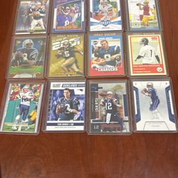 Quarterback Hall Of Famer Rookies Lot