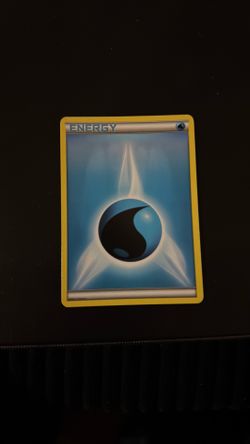 Water energy Pokémon cards