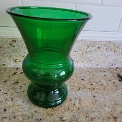 Vintage Napco Emerald Green Vase